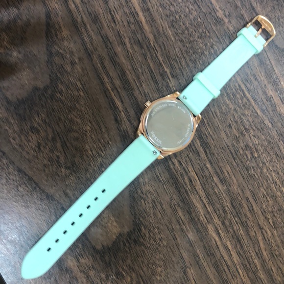 Teal Watch with Crystals - Picture 3 of 3